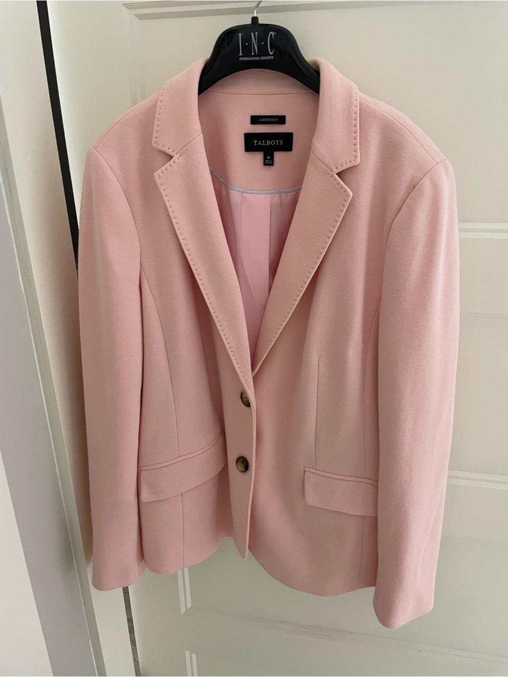 Talbots Light Pink Women's Tailored Blazer